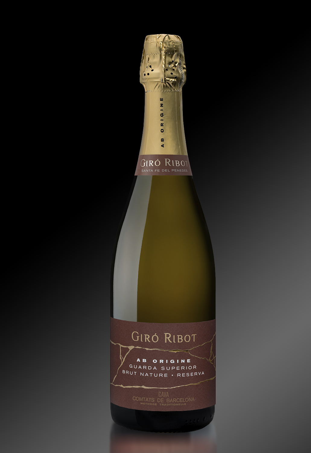 Fotografia d’ampolles de cava per a esdeveniments corporatius i presentacions