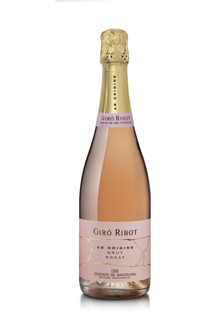 Fotografia d’ampolla de cava amb il·luminació professional per a catàleg i e-commerce