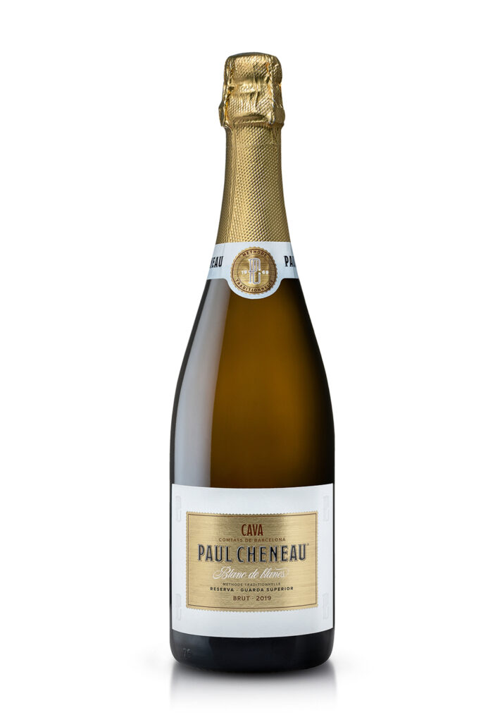 Fotografía de producto de botellas de cava para publicidad en tiendas online